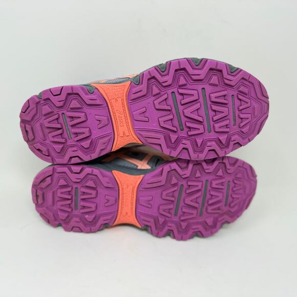 ASICS Gel Venture-7 Run Shoes Womens Sz 6 Gray Orange Lightweight K.8.4 Durable - Picture 14 of 15